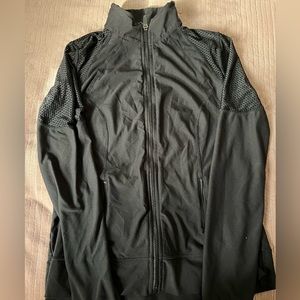 Black tight active wear sweater!